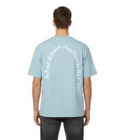 Stockholm (Surfboard) Club Herren T-Shirt stylisches Baumwoll-Shirt Kurzarm-Shirt U1000043 Hell-Blau