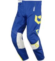 Pantalones de Motocross SCOTT Pant 350 para Hombre, Ropa de Motorsport con Puños 240917 1054 Azul/Amarillo