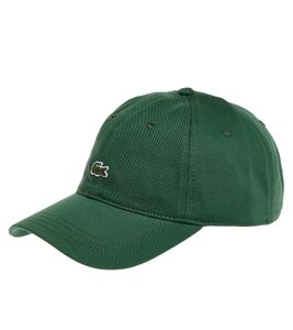 Lacoste Trucker Cap Baseball Cap with Logo Embroidery, Green Cotton Cap