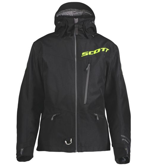 SCOTT Intake Dryo Men's Ski Jacket Snowmobile Jacket 10,000 mm Water Column Ski Jacket 285596 0001 Black
