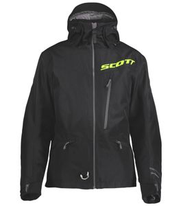 SCOTT Intake Dryo Men's Ski Jacket Snowmobile Jacket 10,000 mm Water Column Ski Jacket 285596 0001 Black