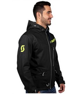 SCOTT Intake Droy Herren Ski-Jacke Schneemobil-Jacke 10.000 mm Wassersäule Ski-Jacke 285596 0001 Schwarz