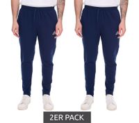 2er Sparpack adidas Entrada 22 Herren Jogginghose nachhaltige Trainings-Hose Fußball Sport-Hose H57529 Blau