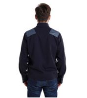 TAION Herren Strick-Jacke mit Brusttasche Troyer-Jacke Herbst-Jacke KN102WZML-1 Dunkelblau TAION Herren Strick-Jacke mit Brusttasche Troyer-Jacke Herbst-Jacke KN102WZML-1 Dunkelblau