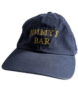NO ROOMS Jimmy's Bar Vintage Cap Stylish Baseball Cap Cotton Cap Dark Blue