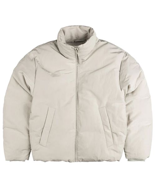 Berner Kühl Herren Puffer-Jacke Winter-Jacke mit Stehkragen Outdoor-Jacke Hell-Grau