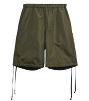 TAION Herren Shorts wendbare Freizeit-Short mit Ripstop-Gewebe kurze Hose Schwarz/Olivgrün TAION Herren Shorts wendbare Freizeit-Short mit Ripstop-Gewebe kurze Hose Schwarz/Olivgrün