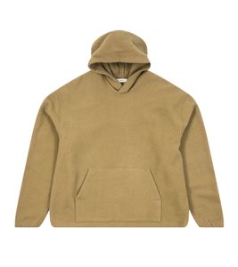 Sudadera con capucha de lana virgen RIER para hombre, color beige