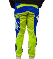 SCOTT Pant 350 Men's Motocross Pants, Motorsport Clothing with Lower Leg Cuffs, 246911 1029 Blue/Green/White