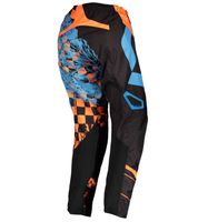 Pantalones de Motocross SCOTT 350 para Hombre, Ropa de Motorsport con Rodillas de Cuero 263434 1454 Negro/Naranja/Azul