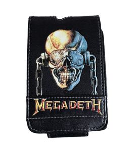 Custodia per lettore MP3 della band thrash metal Megadeth con chiusura in velcro per lettori iPod, 11 x 7 x 1,5 cm, protezione MP3, nera Custodia per lettore MP3 della band thrash metal Megadeth con chiusura in velcro per lettori iPod, 11 x 7 x 1,5 cm, protezione MP3, nera
