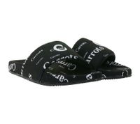 Claquettes Carrots pour homme, chaussures d'été, sandales à enfiler avec logo imprimé, ACFW03ABW, noir/blanc