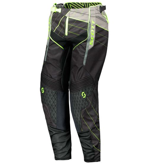 Pantaloni da motocross SCOTT Pant Enduro da uomo, abbigliamento sportivo con ginocchia rinforzate, 263437 1040 Grigio/Giallo/Nero
