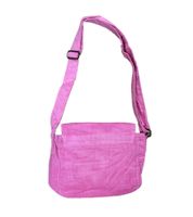 Sac bandoulière femme Corona Beer, petit cabas, articles de supporter avec logo brodé, sac en toile, rose Sac bandoulière femme Corona Beer, petit cabas, articles de supporter avec logo brodé, sac en toile, rose