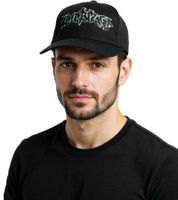 Limp Bizkit Unisex Metal-Band Trucker-Cap Baseball-Cap mit Logo-Stickerei Baumwoll-Cap Fan-Mütze 1233LB Schwarz Limp Bizkit Unisex Metal-Band Trucker-Cap Baseball-Cap mit Logo-Stickerei Baumwoll-Cap Fan-Mütze 1233LB Schwarz