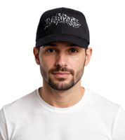 Limp Bizkit Unisex Rap-Rock-Band Trucker-Cap Baseball-Cap mit Logo-Stickerei Baumwoll-Cap Fan-Mütze Schwarz Limp Bizkit Unisex Rap-Rock-Band Trucker-Cap Baseball-Cap mit Logo-Stickerei Baumwoll-Cap Fan-Mütze Schwarz