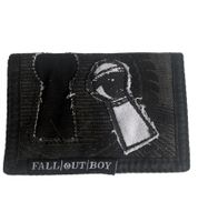 Portafoglio Fall Out Boy: Elegante portafoglio a fascia con accattivante motivo gotico FW106079FOB Nero/Grigio Portafoglio Fall Out Boy: Elegante portafoglio a fascia con accattivante motivo gotico FW106079FOB Nero/Grigio