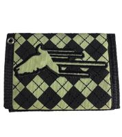 Fall Out Boy Stylish Band Wallet with Eye-Catching Motif, Gothic-Style Wallet, FW108967FOB, Black/Green Fall Out Boy Stylish Band Wallet with Eye-Catching Motif, Gothic-Style Wallet, FW108967FOB, Black/Green