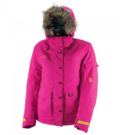 SCOTT Damen Ski-Jacke Schneemobil-Jacke wind- und wasserdichte Ski-Jacke mit Dryosphere 236931 0026 Pink