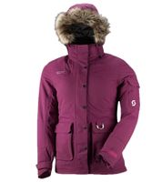 Veste de ski et de motoneige SCOTT pour femme, coupe-vent et imperméable, avec Dryosphere 236931 4782 Berry Purple