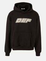 DEF MERCH Herren Hoodie Offizieller Merch Kapuzen-Pullover Herbst-Hoodie Schwarz