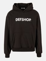 DEF MERCH Herren Hoodie Offizieller Merch Kapuzen-Pullover Herbst-Hoodie Schwarz