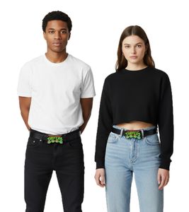 Cinturón de las Tortugas Ninja para mujer u hombre, cinturón de cuero con hebilla del logo, cinturón casual, 126.5 cm, BT160648TMT, negro Cinturón de las Tortugas Ninja para mujer u hombre, cinturón de cuero con hebilla del logo, cinturón casual, 126.5 cm, BT160648TMT, negro