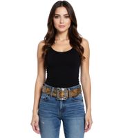 Cintura Nightwish da donna o da uomo, con cinturino in metallo, in pelle, casual, 106,5 cm, BT603919NGH, marrone Cintura Nightwish da donna o da uomo, con cinturino in metallo, in pelle, casual, 106,5 cm, BT603919NGH, marrone