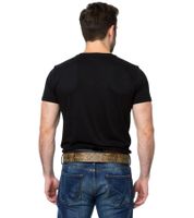 Cintura Nightwish da donna o da uomo, con cinturino in metallo, in pelle, casual, 106,5 cm, BT603919NGH, marrone Cintura Nightwish da donna o da uomo, con cinturino in metallo, in pelle, casual, 106,5 cm, BT603919NGH, marrone