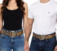 Cintura Nightwish da donna o da uomo, con cinturino in metallo, in pelle, casual, 106,5 cm, BT603919NGH, marrone Cintura Nightwish da donna o da uomo, con cinturino in metallo, in pelle, casual, 106,5 cm, BT603919NGH, marrone