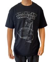 Lot de 2 t-shirts U.S. SPORT AMERICA pour homme, basiques en coton, col rond, manches courtes, noir/blanc ou noir/bleu Lot de 2 t-shirts U.S. SPORT AMERICA pour homme, basiques en coton, col rond, manches courtes, noir/blanc ou noir/bleu