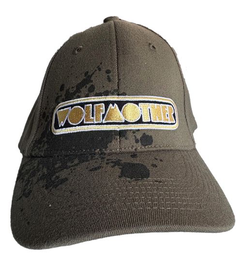 Wolfmother Unisex Rock Band Trucker Cap Baseball Cap with Embroidered Logo Fan Hat TC110648WLM Olive Green