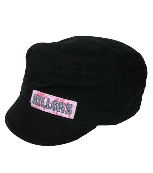 The Killers Unisex Rock Band Cotton Cap in a Military Cut with a Slightly Curved Fit FC100456KLR Black