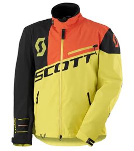 SCOTT Shell Pro Herren Moto-Cross Jacke Bike-Jacke mit Dryosphere Membran Softshell-Jacke 245000 5132 Gelb/Schwarz/Orange