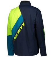 SCOTT RCX-I Dryo Men's Snowmobile Jacket Winter Outdoor Jacket with Snow Cuff 278412 6767 Blue/Neon Yellow