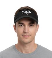 Casquette visière unisexe teintée, élégante en coton, pare-soleil, décontractée, 1611ST, noire Casquette visière unisexe teintée, élégante en coton, pare-soleil, décontractée, 1611ST, noire