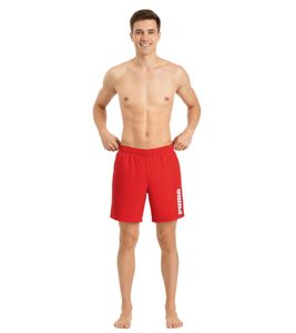 Puma Herren Bade-Shorts Sommer-Shorts mit Taschen stylische Schwimm-Hose Bademode 907002016 002 Rot