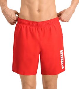 Puma Herren Bade-Shorts Sommer-Shorts mit Taschen stylische Schwimm-Hose Bademode 907002016 002 Rot Puma Herren Bade-Shorts Sommer-Shorts mit Taschen stylische Schwimm-Hose Bademode 907002016 002 Rot