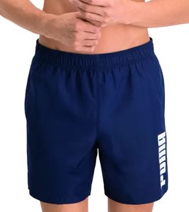 Puma Herren Bade-Shorts Sommer-Shorts mit Taschen stylische Schwimm-Hose Bademode 100004862 001 Navy