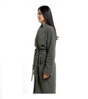 Albornoz unisex PUMA con dos bolsillos laterales abiertos, 660008 41 Gris Albornoz unisex PUMA con dos bolsillos laterales abiertos, 660008 41 Gris