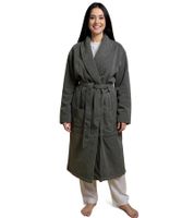 Albornoz unisex PUMA con dos bolsillos laterales abiertos, 660008 41 Gris Albornoz unisex PUMA con dos bolsillos laterales abiertos, 660008 41 Gris