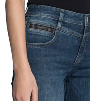 Herrlicher Peppy Slim Damen Hose enganliegende Denim-Jeans 5-Pocket-Hose 4904 6955 Blau Herrlicher Peppy Slim Damen Hose enganliegende Denim-Jeans 5-Pocket-Hose 4904 6955 Blau