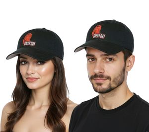 Cappellino unisex in cotone con logo "Grenade" dei Green Day, TC102229GRN, nero Cappellino unisex in cotone con logo "Grenade" dei Green Day, TC102229GRN, nero