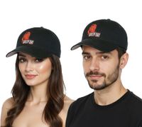 Cappellino unisex in cotone con logo "Grenade" dei Green Day, TC102229GRN, nero Cappellino unisex in cotone con logo "Grenade" dei Green Day, TC102229GRN, nero