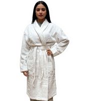 PUMA Unisex Bademantel mit zwei offenen Seitentaschen Morgen-Mantel 660008 04 Weiß PUMA Unisex Bademantel mit zwei offenen Seitentaschen Morgen-Mantel 660008 04 Weiß