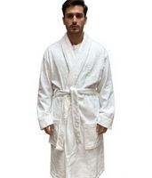 PUMA Unisex Bademantel mit zwei offenen Seitentaschen Morgen-Mantel 660008 04 Weiß PUMA Unisex Bademantel mit zwei offenen Seitentaschen Morgen-Mantel 660008 04 Weiß