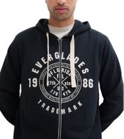 Herren Sweat-Jacke mit Kapuze Baumwoll-Jacke Sweatshirt-Jacke 963394 Schwarz Herren Sweat-Jacke mit Kapuze Baumwoll-Jacke Sweatshirt-Jacke 963394 Schwarz