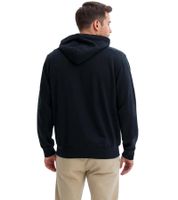Herren Sweat-Jacke mit Kapuze Baumwoll-Jacke Sweatshirt-Jacke 963394 Schwarz Herren Sweat-Jacke mit Kapuze Baumwoll-Jacke Sweatshirt-Jacke 963394 Schwarz