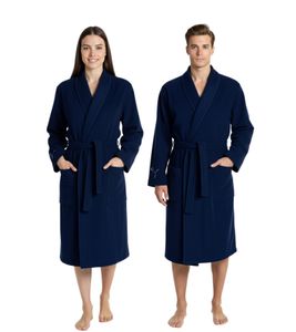 PUMA Unisex Bademantel mit zwei offenen Seitentaschen Morgen-Mantel 660008 06 Navy PUMA Unisex Bademantel mit zwei offenen Seitentaschen Morgen-Mantel 660008 06 Navy