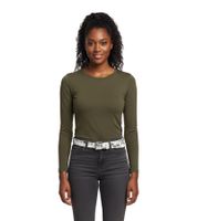 Fall Out Boy Rockband Leder-Gürtel mit Fall Out Boy-Schriftzug Freizeit-Gürtel BT103233FOB3 Weiß